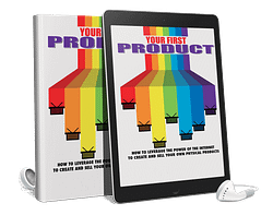 Your First Physical Product AudioBook and Ebook