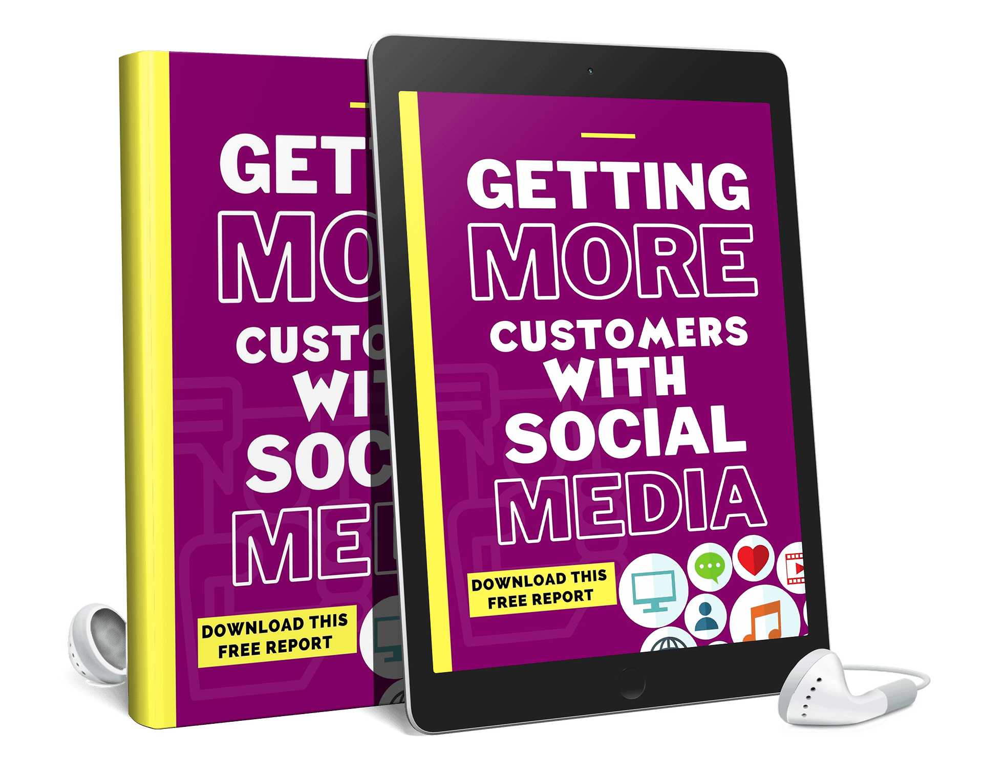 Getting More Customers With Social Media AudioBook and Ebook